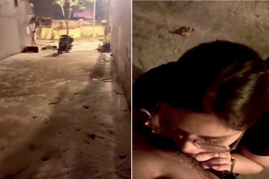 Cuồng dâm đến nỗi trước khi về phải vào ngõ đụ nhau